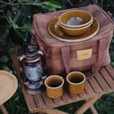 Wandering Folk Camp Collab Cooler Bag Carob