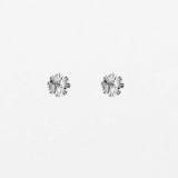 S+G Earrings Silver Baby Flower